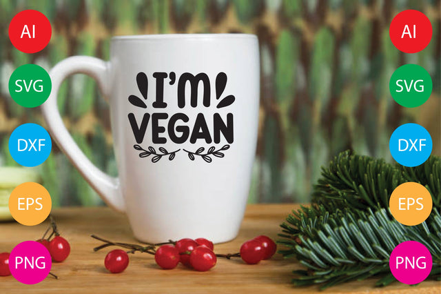 I’m Vegan SVG CraftlabSvg29 