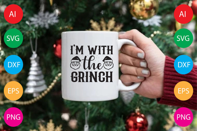 I’m With The Grinch SVG CraftlabSvg29 