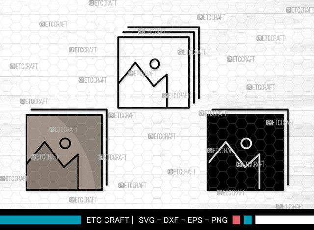 Image Icons Color, Image Svg, Photo Svg, Images, Album, Image Bundle, Icon Bundle, Svg Cut File, Dxf, Eps, Png, SVG ETC Craft 