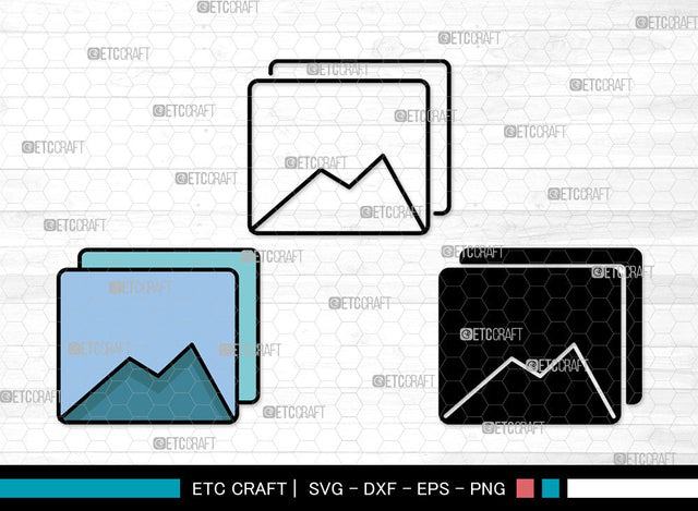 Image Icons Color, Image Svg, Photo Svg, Images, Album, Image Bundle, Icon Bundle, Svg Cut File, Dxf, Eps, Png, SVG ETC Craft 
