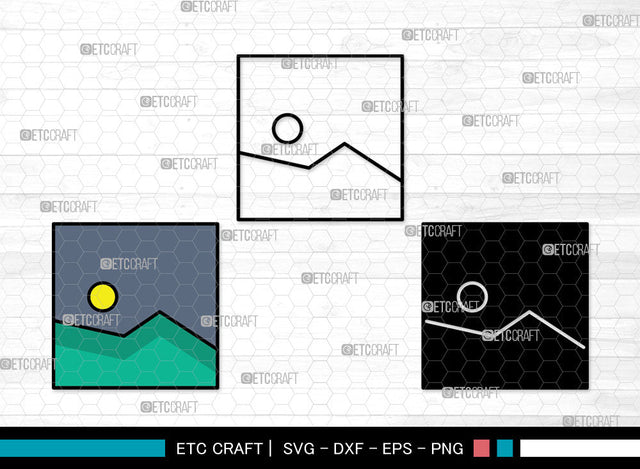 Image Icons Color, Image Svg, Photo Svg, Images, Album, Image Bundle, Icon Bundle, Svg Cut File, Dxf, Eps, Png, SVG ETC Craft 