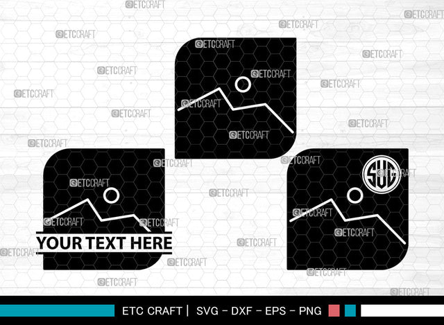 Image Icons Monogram, Image Svg, Photo Svg, Images, Album, Image Monogram, Icon Monogram, Svg Cut File, Dxf, Eps, Png, SVG ETC Craft 