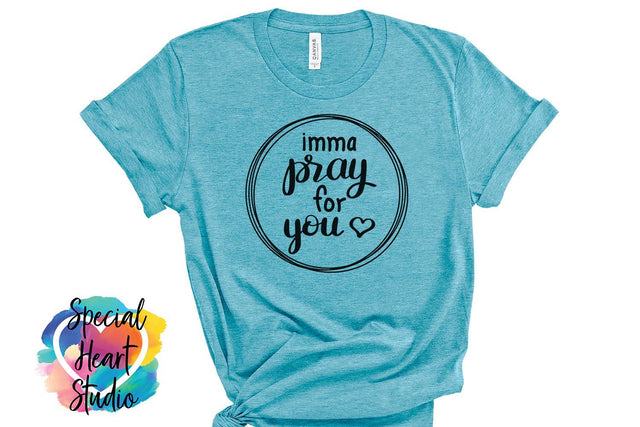 imma pray for you SVG Special Heart Studio 