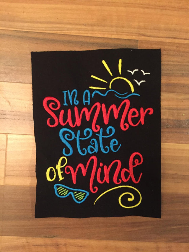 In A Summer State of Mind Embroidery/Applique MissMarysEmbroidery 