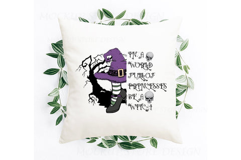 In a World Full of Princesses Be a Witch Sublimation Jagonath Roy 