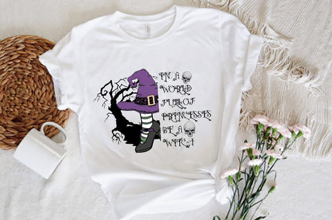 In a World Full of Princesses Be a Witch Sublimation Jagonath Roy 