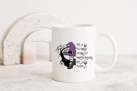 In a World Full of Princesses Be a Witch Sublimation Jagonath Roy 