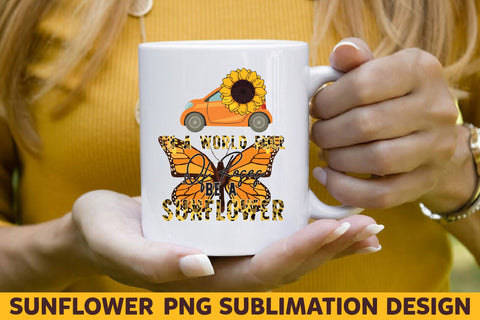 In a world full of roses be a sunflower Sublimation Rupkotha 