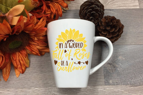 In A World Full Of Roses, Sunflower SVG SVG CraftLabSVG 