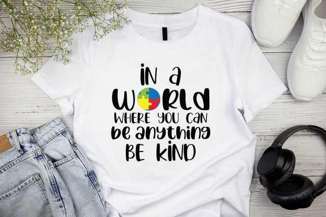 in a world where you can be anything be kind SVG md faruk hossain 