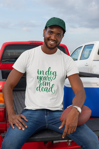 In Dog Years I'm Dead Hand Lettered Cut File (3 versions!) Cricut Designs, Silhouette Designs, Cut files SVG Designs SVG Maple & Olive Designs 