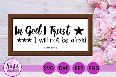 In God I Trust Bible Verse SVG SVG Safi Design 