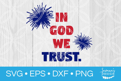 In God We Trust SVG SavanasDesign 