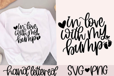 In love with my bump svg SVG AnitaAlyiaLettering 