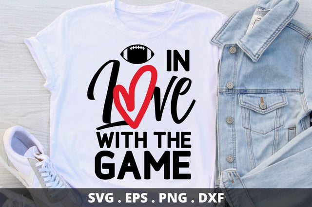 In love with the game SVG Designangry 