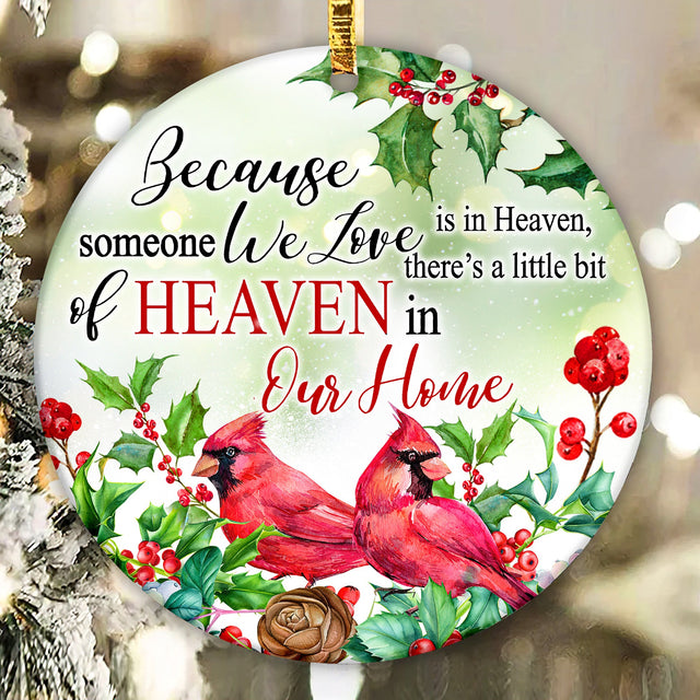 In Loving Memory Christmas Ornament Png, Round Christmas Ornament, PNG Instant Download, Xmas Ornament Sublimation Designs Downloads Sublimation CaldwellArt 