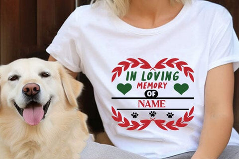In Loving Memory Of Name SVG Angelina750 