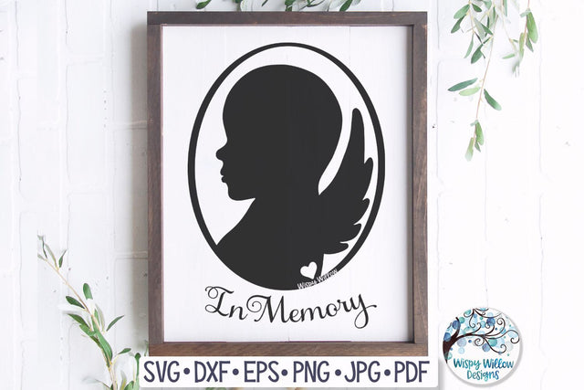 In Memory of Baby SVG SVG Wispy Willow Designs 