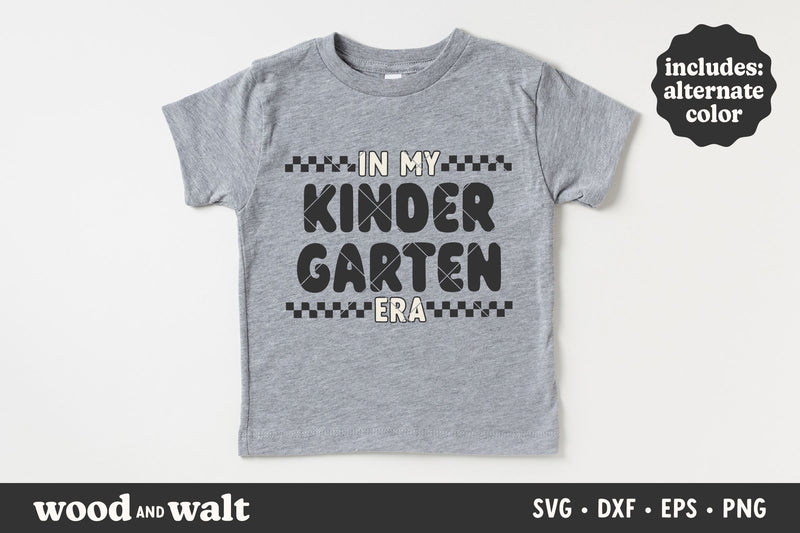 In My Kindergarten Era SVG | Back To School SVG - So Fontsy