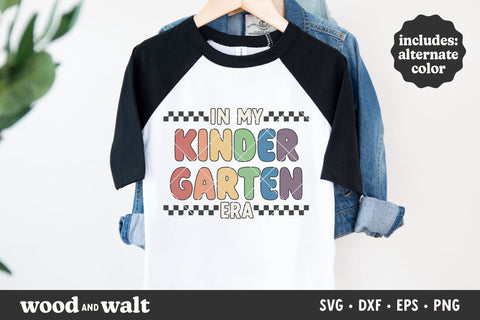 In My Kindergarten Era SVG | Back To School SVG SVG Wood And Walt 