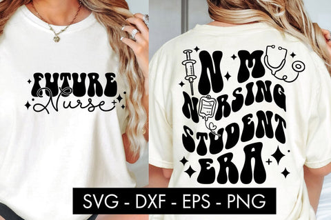 In My Nursing Student Era Sweatshirt - Future Nurse 2 Sided