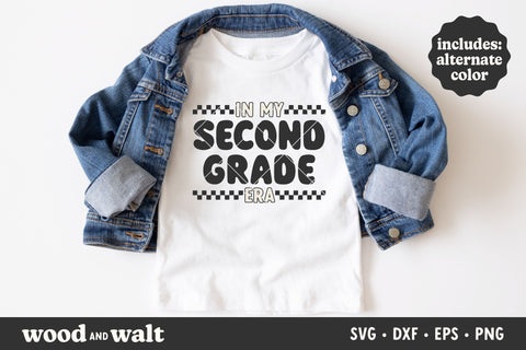In My Second Grade Era SVG | Retro Back To School SVG SVG Wood And Walt 