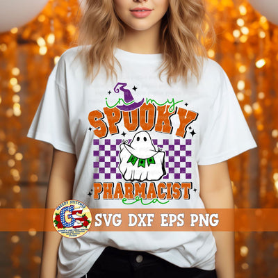 In My Spooky Pharmacist Era SVG DXF EPS PNG SVG Greedy Stitches 