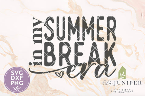 In My Summer Break Era SVG, Vacation Shirt, Teacher Summer Shirt SVG LilleJuniper 
