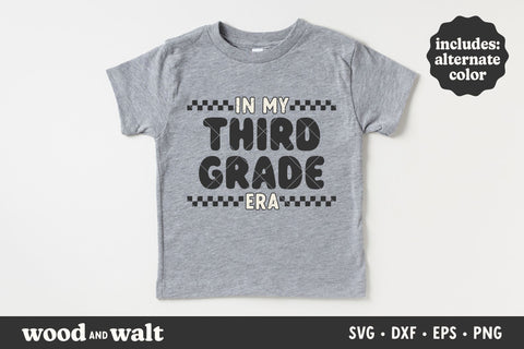 In My Third Grade Era SVG | Retro Back To School SVG SVG Wood And Walt 