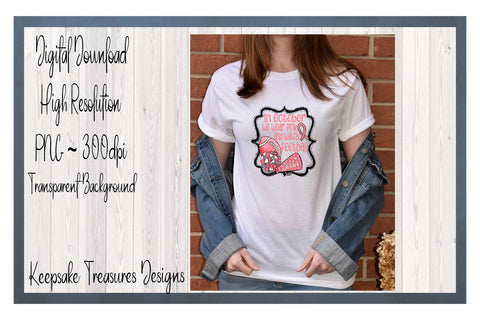 In October We Wear Pink and Watch Football, PNG Sublimation Design Sublimation Keepsake Treasures Designs LLC. 