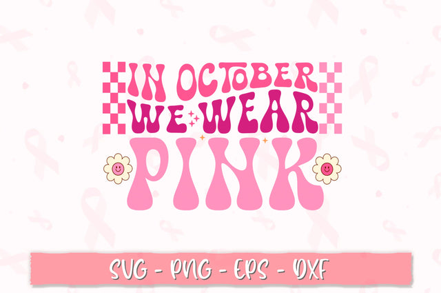 In october we wear pink PNG SVG Shetara Begum 