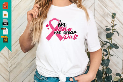 In October We Wear Pink SVG Craftlabsvg24 