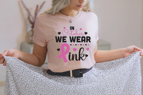 In October We Wear Pink SVG SVG CraftLabSVG 