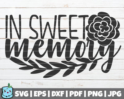 In Sweet Memory SVG MintyMarshmallows 