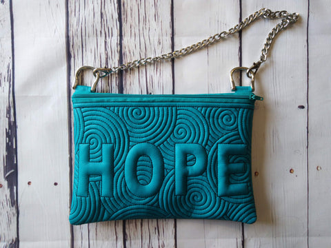 In the Hoop Hope bag Machine embroidery design Embroidery/Applique DESIGNS ImilovaCreations 