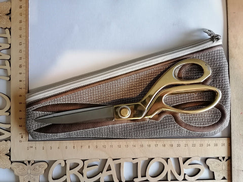 In the hoop zippered scissors pouch embroidery designs Embroidery/Applique DESIGNS ImilovaCreations 