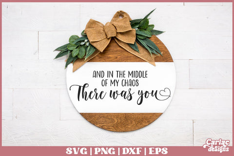 In the Middle of my Chaos SVG SVG Carla C Designs 