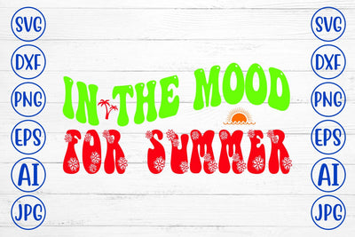 In The Mood For Summer Retro SVG SVG Syaman 