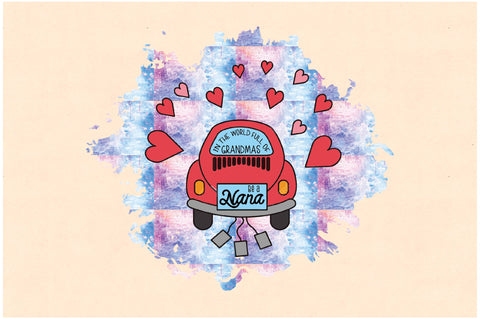 In the World Full of Grandmas Be a Nana Sublimation Sublimation Jagonath Roy 