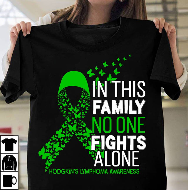 In this Family No One Fights Alone Aids Awareness SVG Design, In this Family No One Fights Alone Aids Awareness Vector T-Shirt Design, Fight Awareness SVG Bundle, Fight Awareness SVG Cut File , Fight Awareness Sublimation PNG SVG BlackCatsMedia 