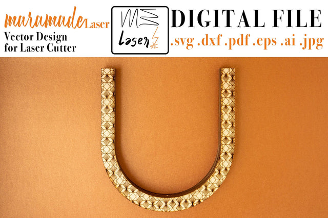 Incense Holder Union Vector File for Laser Cutter. SVG MaramadeLaser 