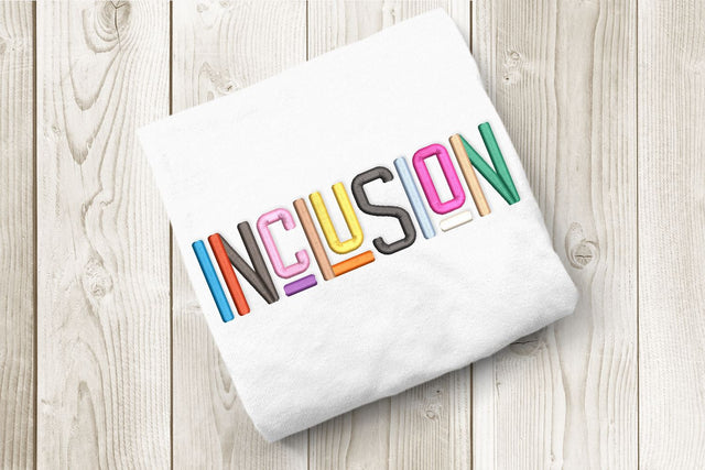 Inclusion Embroidery Embroidery/Applique DESIGNS Designed by Geeks 