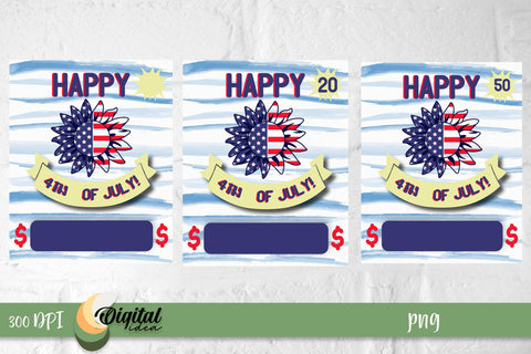 Independence American Day Posters | 4th July | Bright Celebration SVG Evgenyia Guschina 