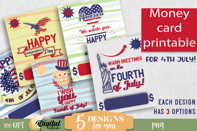 Independence American Day Posters | 4th July | Bright Celebration SVG Evgenyia Guschina 