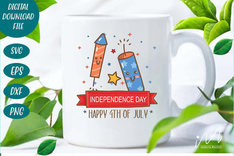 Independence day svg, Happy 4th of july svg SVG Isabella Machell 