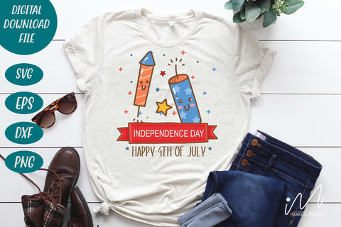 Independence day svg, Happy 4th of july svg SVG Isabella Machell 