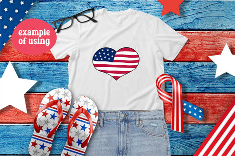 Independence Day | USA Doodle Clipart Elements | July 4 Cards SVG AnnaViolet_store 