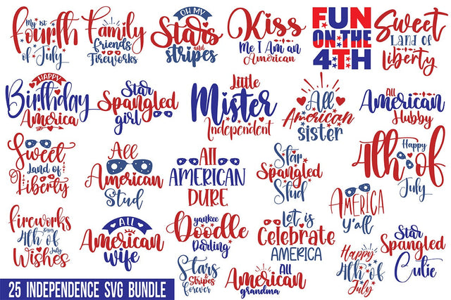 Independent Day Svg Bundle SVG orpitasn 