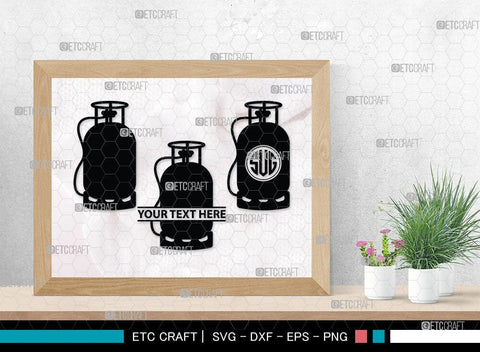 Indicator Gas Tank Monogram, Indicator Gas Tank Silhouette, Gas Tank Svg, Indicator, Gas Bottle, Fuel Gauge, Fuel Meter, Petrol Pump, Pictogram, Gas Station, SB00073 SVG ETC Craft 