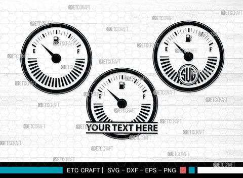 Indicator Gas Tank Monogram, Indicator Gas Tank Silhouette, Gas Tank Svg, Indicator, Gas Bottle, Fuel Gauge, Fuel Meter, Petrol Pump, Pictogram, Gas Station, SB00073 SVG ETC Craft 